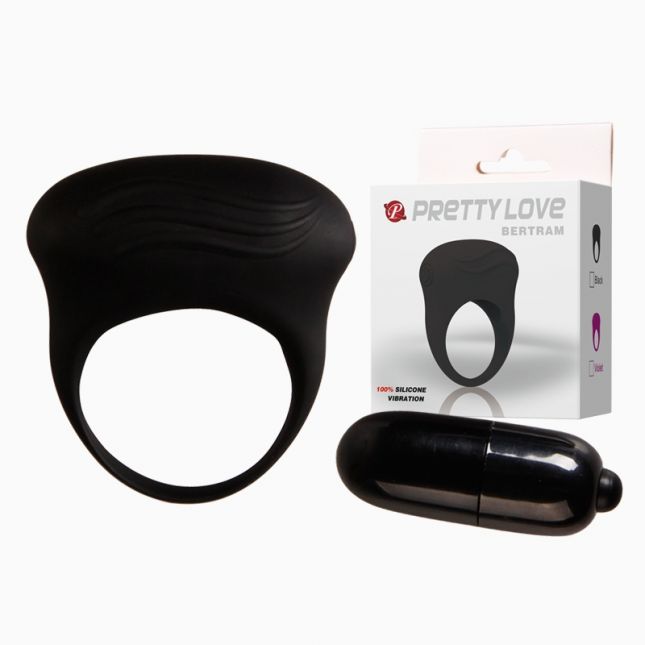 Ерекційне кільце - Bertram Silicone Vibrating Cock Ring