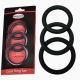 Ерекційні кільця - MALESATION Cock Ring Set (4 см, 4,5 см, 5 см)