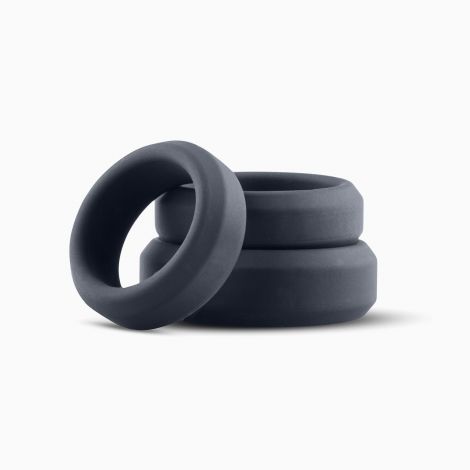 Набір ерекційних кілець Boners 3 Ring kit (flat rings), 3; 3,5 та 4 см