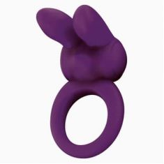Эрекционное кольцо Eos the Rabbit C-Ring (фиолетовый)