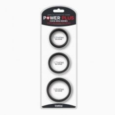 Ерекційні кільця - Power Plus Soft Silicone Pro Ring Black