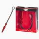 Ерекційне кільце з пробкою - MALESATION Cock - Grip mit Alu - Plug mittel, schwarz
