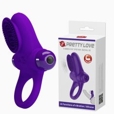 Ерекційне кільце - Pretty Love Vibrant Penis Ring II Purple
