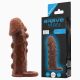 Насадка на член - Brave Man Penis Sleeve Brown Насадка на член - Brave Man Penis Sleeve Brown