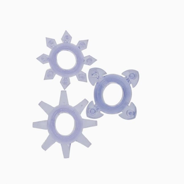 Ерекційні кільця Tickle C - rings Purple