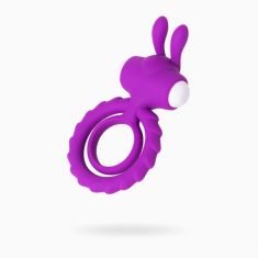 Ерекційне кільце на пеніс JOS Good Bunny, силікон, фіолетовий, 9 см
