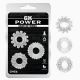 Ерекційні кільця - GK Power Gear Up Rings - Clear