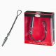 Ерекційне кільце з пробкою - MALESATION Cock - Grip mit Alu - Plug mittel, schwarz