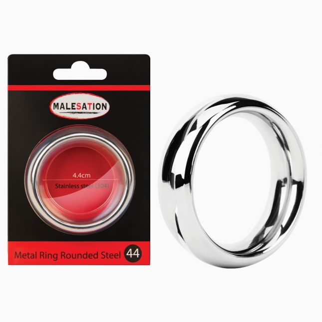 Ерекційне кільце - MALESATION Metal Ring Rounded Steel