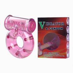Эрекционное кольцо - Vibro Ring - Pink