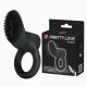 Эрекционное кольцо - Pretty Love Cobra Penis Ring Vibrating Black