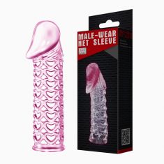 Насадка на член - Silikon Sleeve, Pink