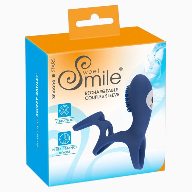 Насадка на член - Sweet Smile Rechargeable Coupl