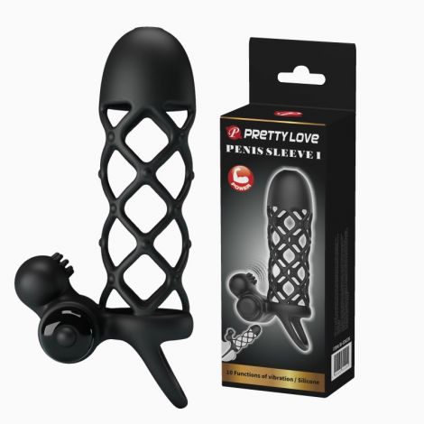 Насадка на член - Pretty Love Penis Sleeve I Black