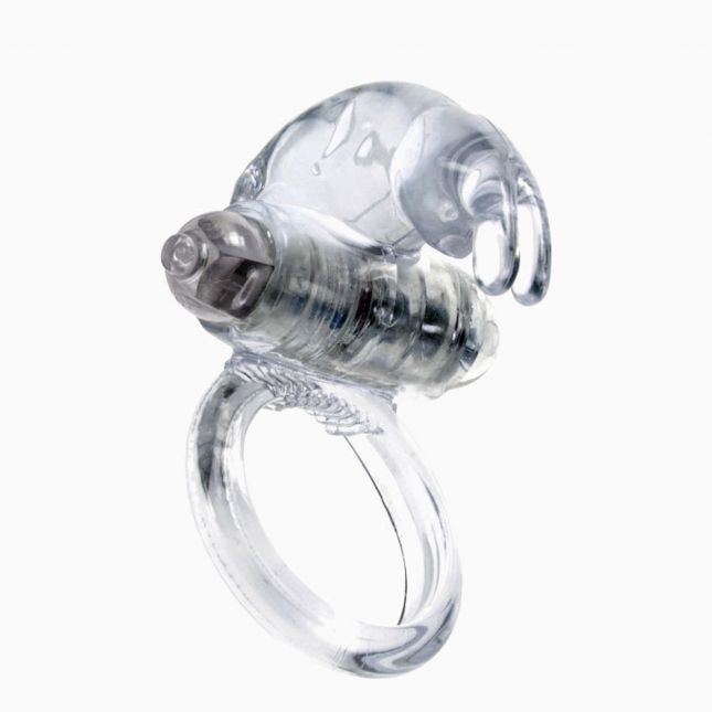 Ерекційне кільце - Rabbit Vibro CockRing Clear