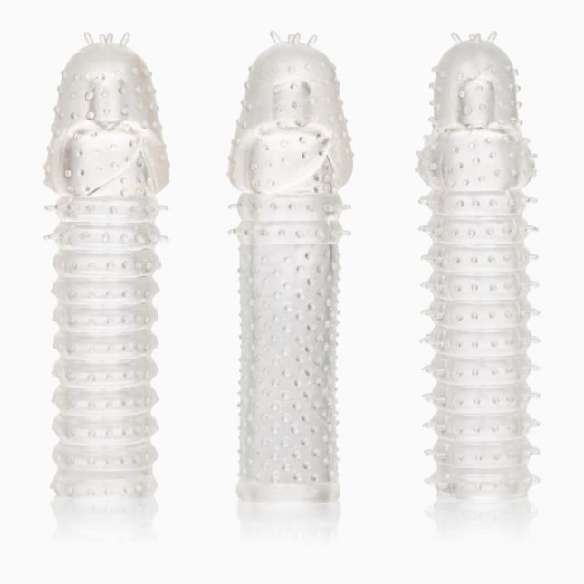 California Exotic Novelties 3 Piece Extension Kit насадка на пенис 15.25х3.75 см.