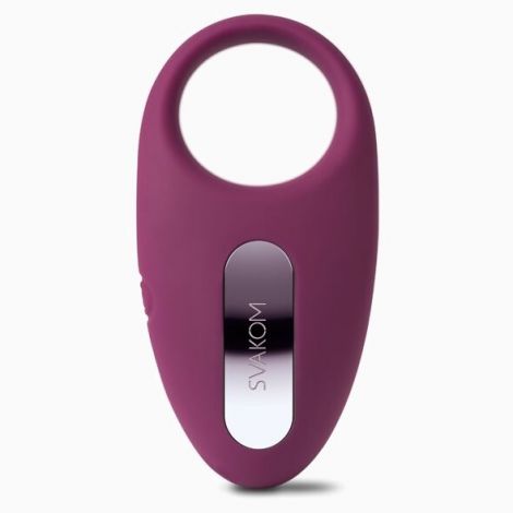 Ерекційне кільце з вібрацією та пультом ДК Svakom Winni Violet