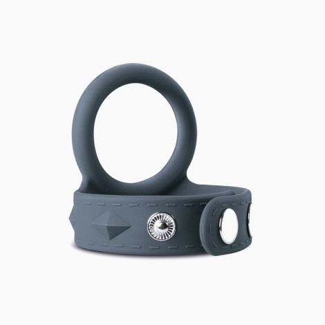 Подвійне ерекційне кільце Boners Cock & Ball Strap L, регулювання діаметра, 3,5–6 см