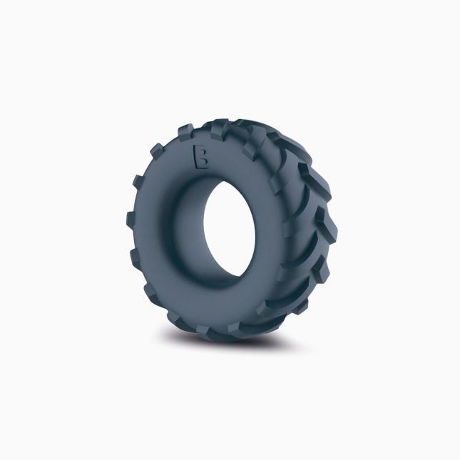 Эрекционное кольцо Boners Tire Cock Ring - Grey