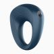 Satisfyer Vibro-Ring 2 Silicone - эрекционное кольцо с вибрацией, 5.5 см (синий)