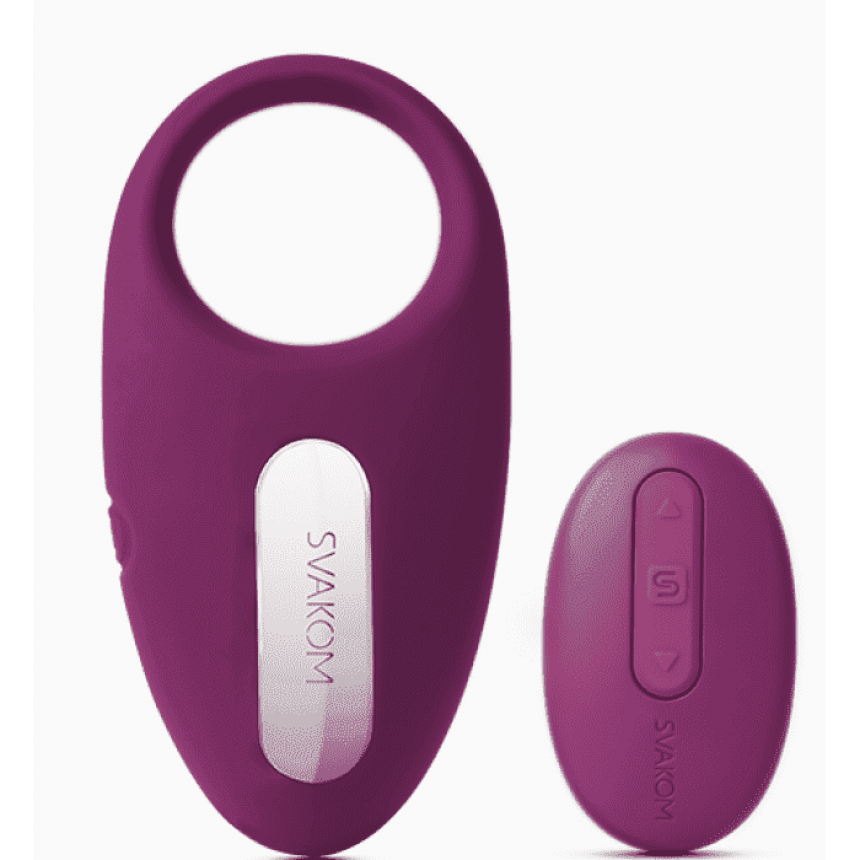 Svakom Winni Violet ерекційне кільце з пультом управління 9х2.8 см Svakom Winni Violet ерекційне кільце з пультом управління 9х2.8 см