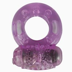Эрекционное кольцо - Vibrating Penis Ring Clear