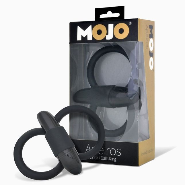 Ерекційне кільце - Mojo Apeiros Vibrating Cock/Balls Ring