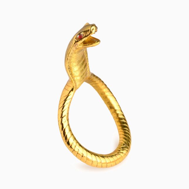 Эрекционное кольцо Master Series Cobra King Golden Cock Ring
