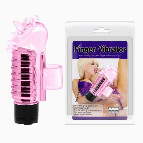Насадка на палець - Finger Vibrator Pink