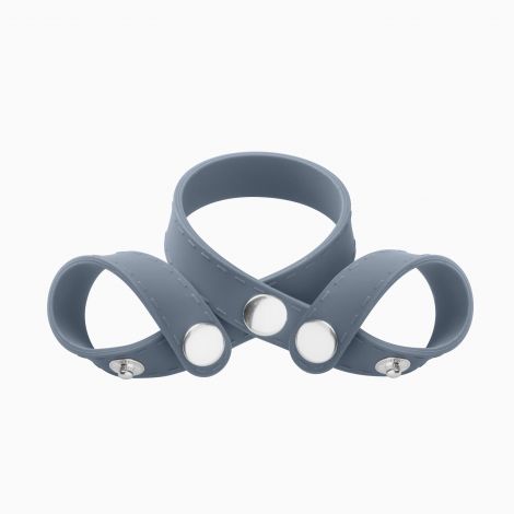 Ерекційне кільце з роздільником мошонки Boners 8-Style Ball Splitter