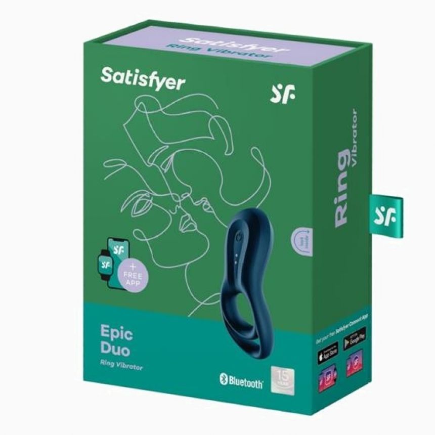 Ерекційне кільце - Satisfyer Epic Duo (App) Ерекційне кільце - Satisfyer Epic Duo (App)