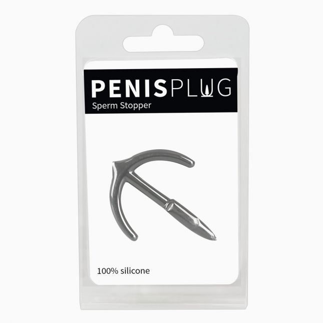 Стимулятор уретри - Penisplug Sperm Anchor grey