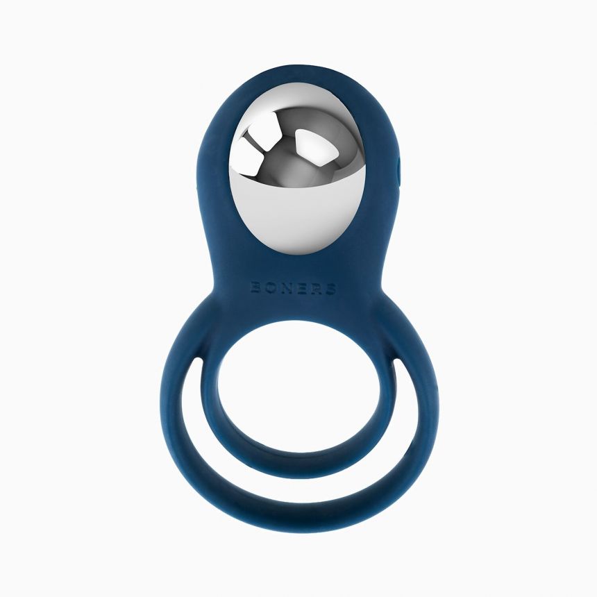 Ерекційне кільце Boners Vibrating Double Cock Ring Ерекційне кільце Boners Vibrating Double Cock Ring