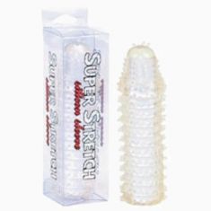 Super Stretch Transparent Silicone Sleeve