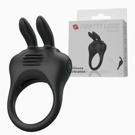 Ерекційне кільце - Pretty Love Davion Penis Ring Black
