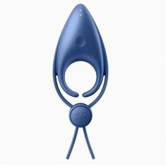 Эрекционное виброкольцо лассо с регулировкой размера Satisfyer Sniper Blue