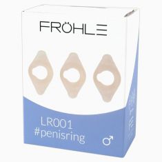 Ерекційні кільця - LR001 Love Rings 3 pcs. 16 mm