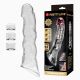 Подовжуюча насадка на член - Pretty Love Extension Penis Sleeve Clear, 28 см