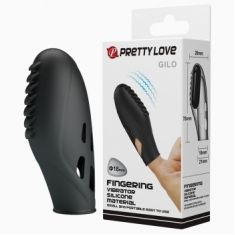 Вибратор - Pretty Love Gilo Finger Vibrator Black