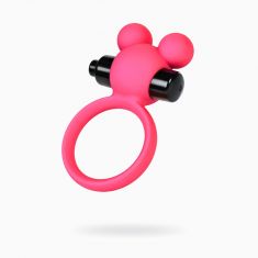 Виброкольцо на пенис A-Toys By Toyfa, силикон, розовое, ø 3,1 см