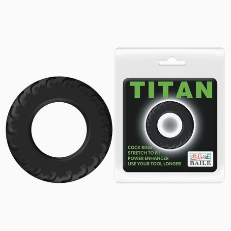 Ерекційне кільце - Titan Cock Ring Green