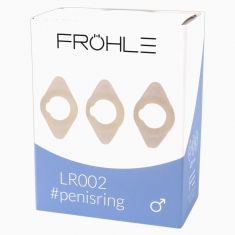 Ерекційні кільця - LR002 Love Rings 3 pcs. 21 mm