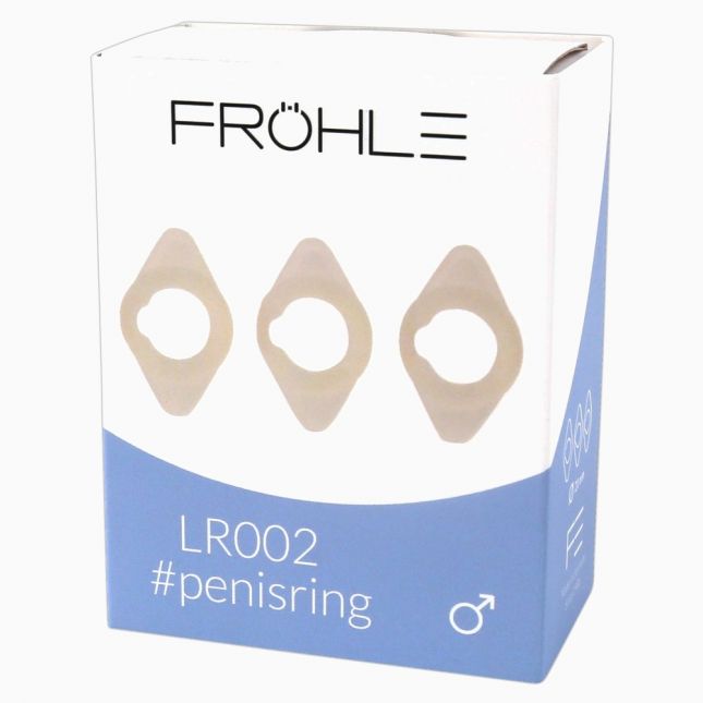 Ерекційні кільця - LR002 Love Rings 3 pcs. 21 mm