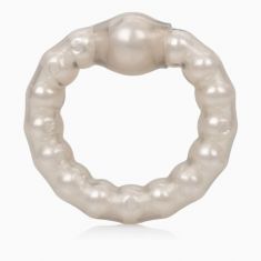 Кольцо на пенис Pearl Beaded Prolong Ring (серый)