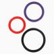 Toy Joy Triple Rings Multicolor 3Pcs ерекційних кілець