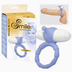 Ерекційне кільце - Smile Loop Vibr. Ring blue