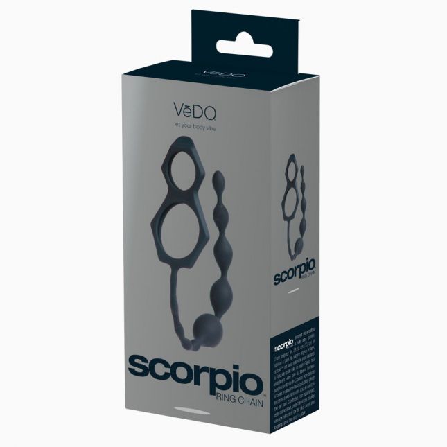 Ерекційне кільце - Scorpio Just Black