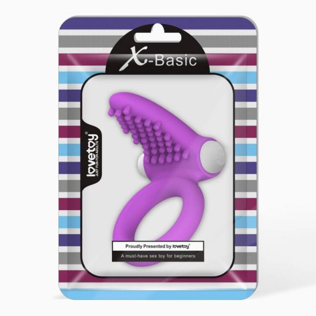 Ерекційне кільце - X - Basic Tongue Silicone Cockring