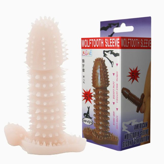 Насадка на член - Wolftooth Sleeve 5" Flesh