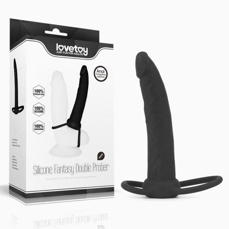Насадка для подвійного проникнення - Anal Indulgence Collection Silicone Fantasy Double Prober
